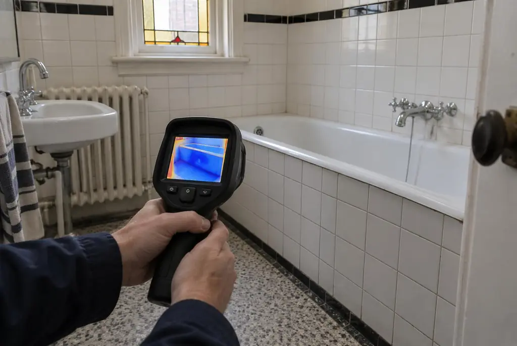 Lekdetectie Soest – onderzoek in een badkamer van een oudere woning